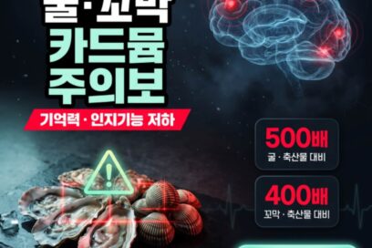 치매에 나쁜 음식, 의외의 위험 식재료와 카드뮴의 상관관계