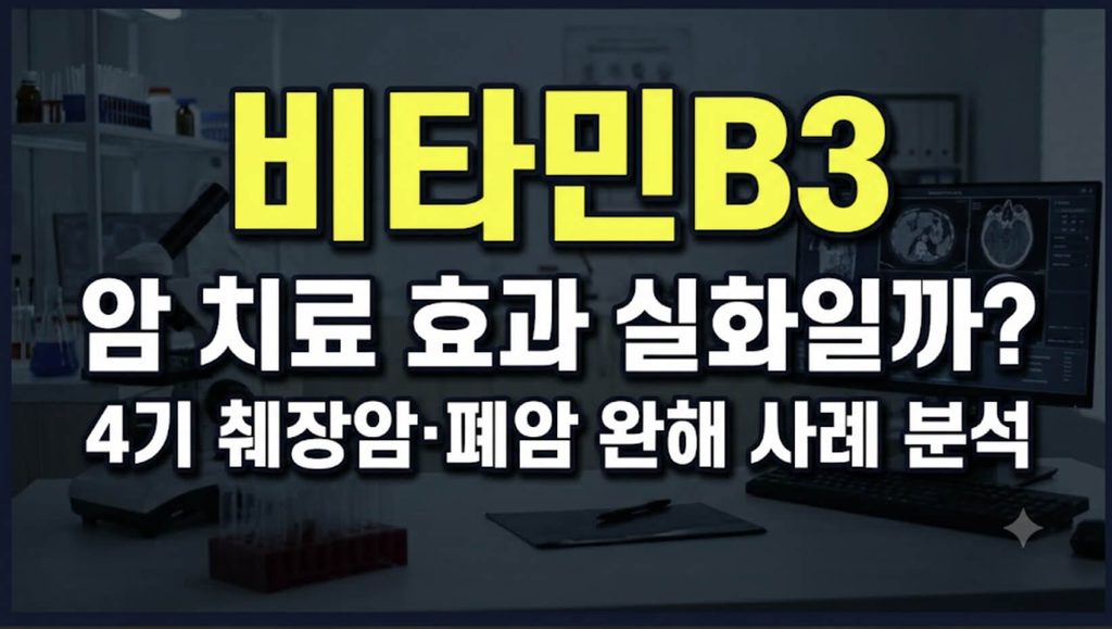 비타민B3 암 치료 효과